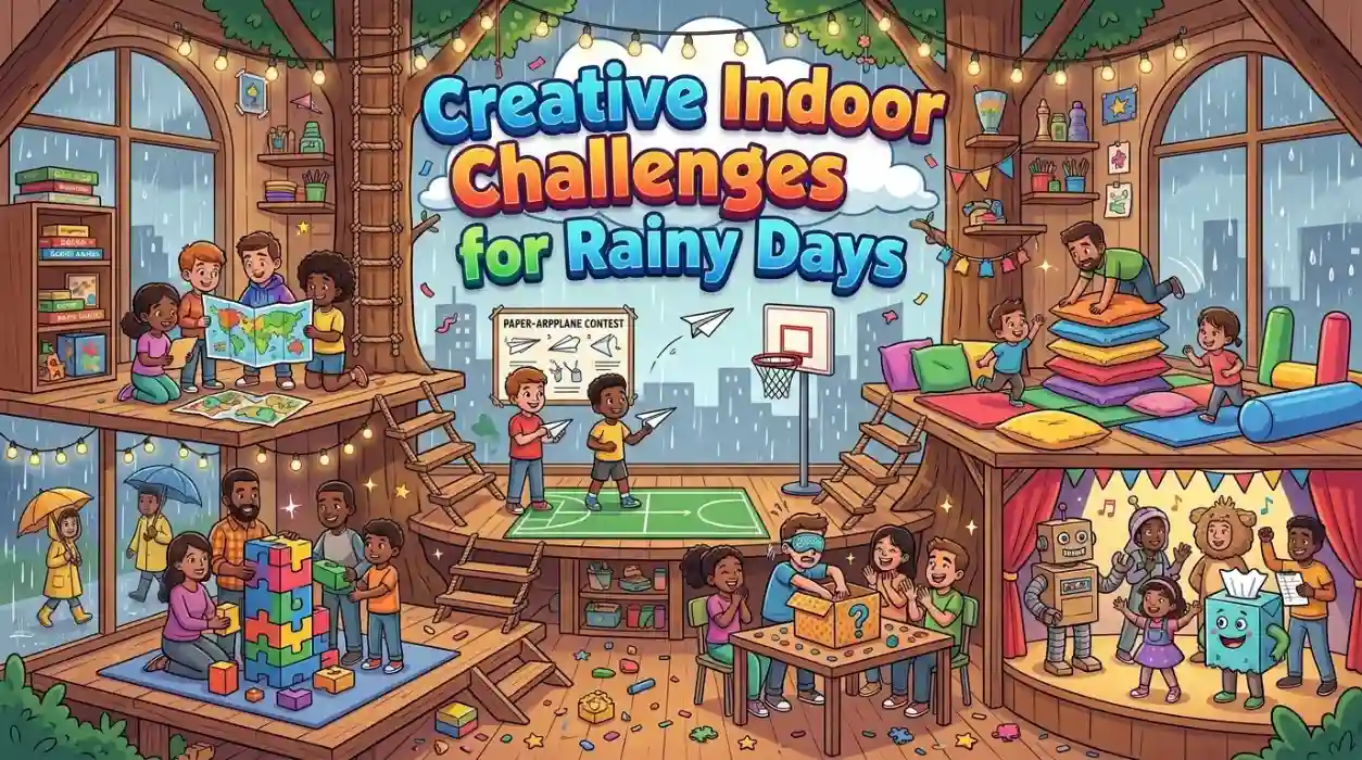 Creative Indoor Challenges for Rainy Days