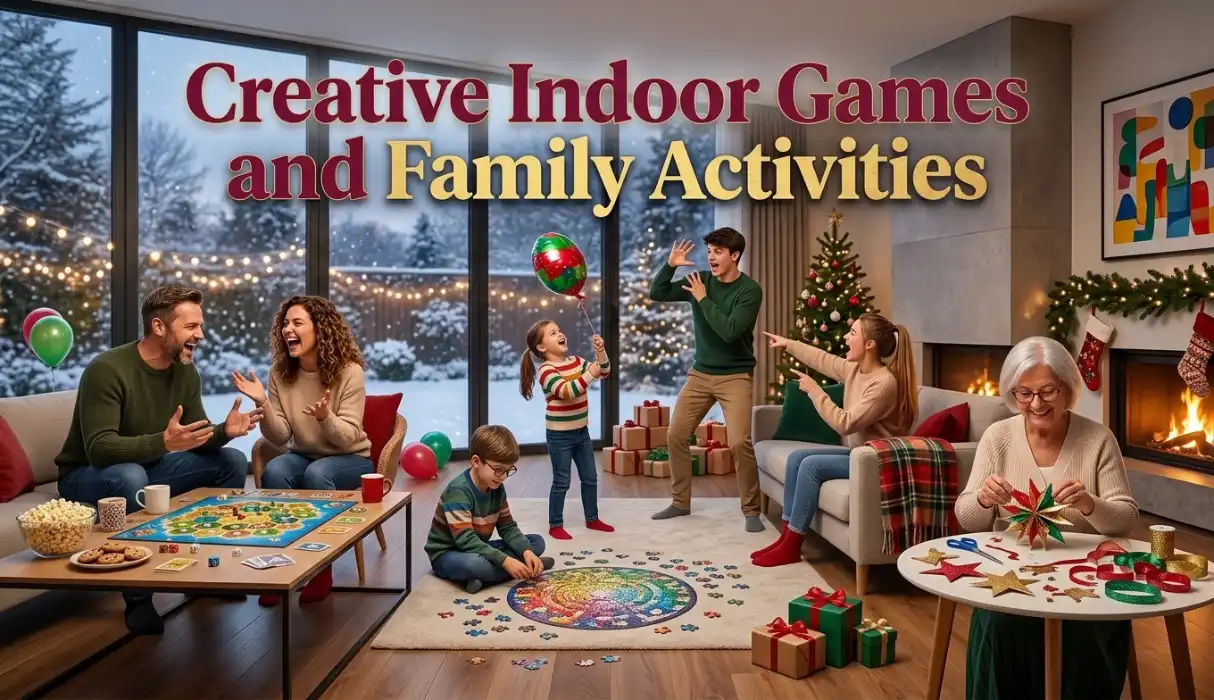Creative Indoor Games and Family Activities