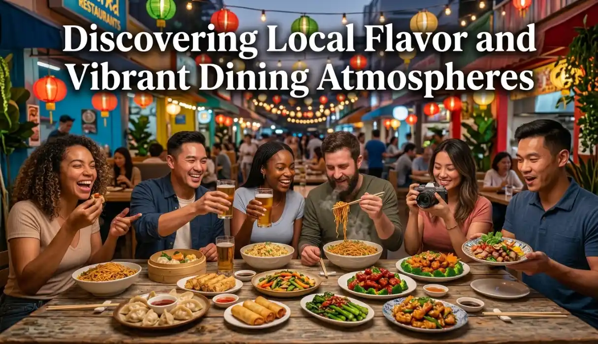 Discovering Local Flavor and Vibrant Dining Atmospheres