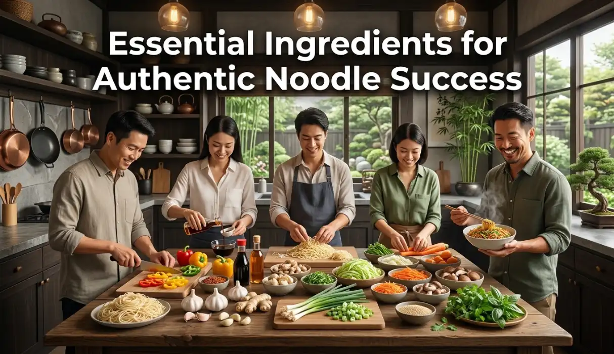 Essential Ingredients for Authentic Noodle Success