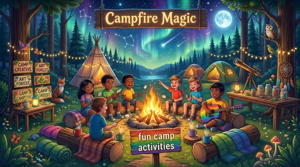 Evening Campfire Stories and Stargazing