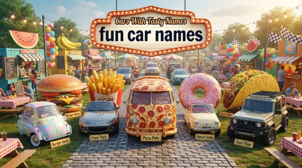 Food-Inspired and Punny Monikers