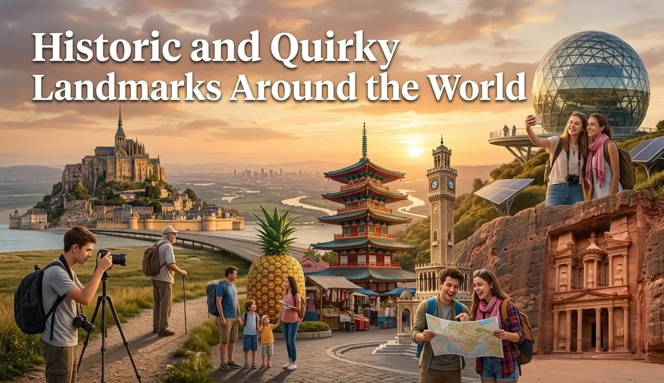Historic and Quirky Landmarks Around the World