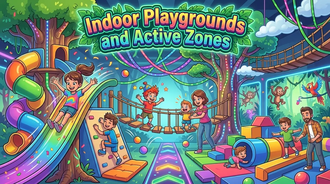 Indoor Playgrounds and Active Zones