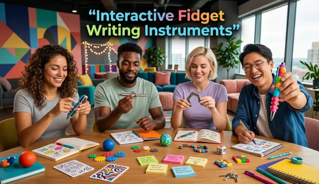Interactive Fidget Writing Instruments