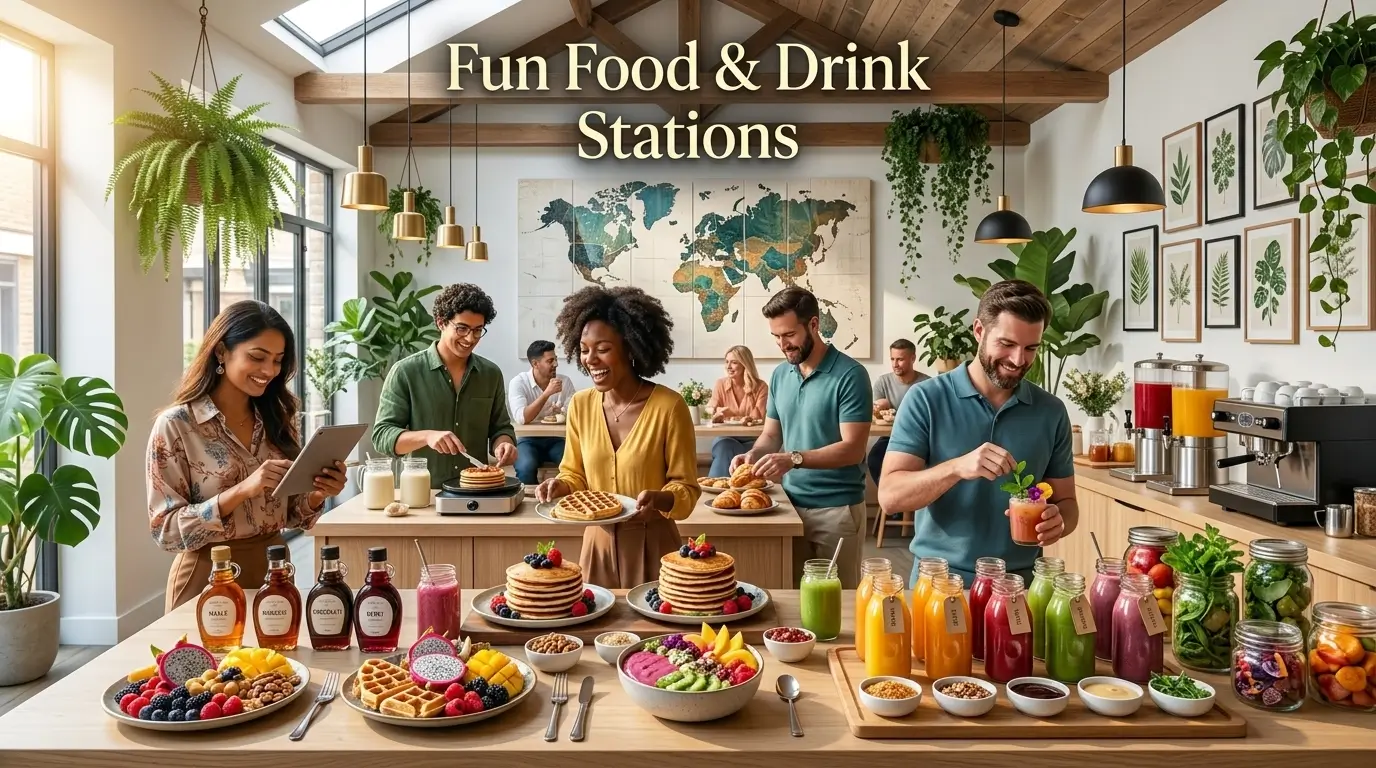 Interactive Food and Drink Stations