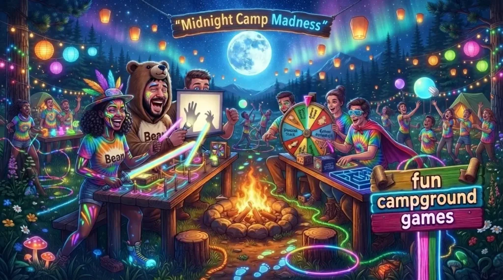Interactive Nighttime Group Challenges