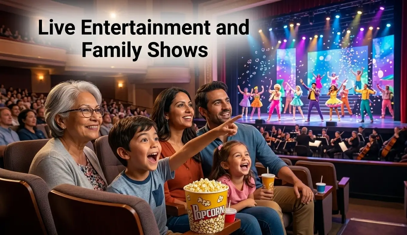Live Entertainment and Family Shows