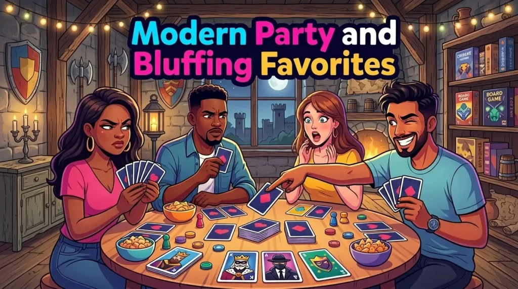 Modern Party and Bluffing Favorites
