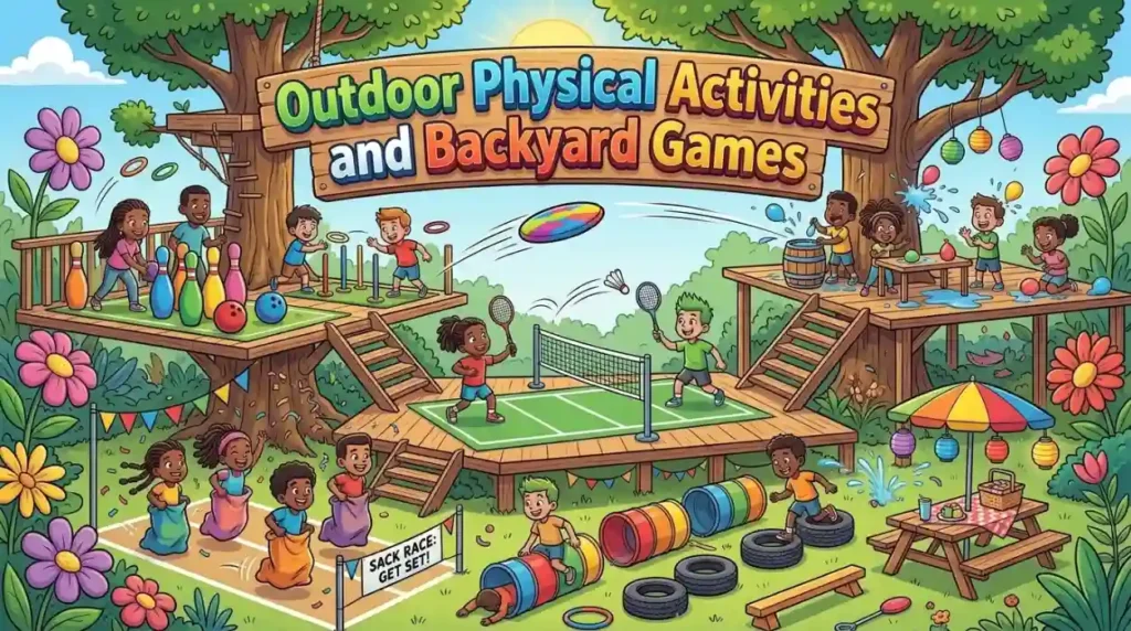 Outdoor Physical Activities and Backyard Games