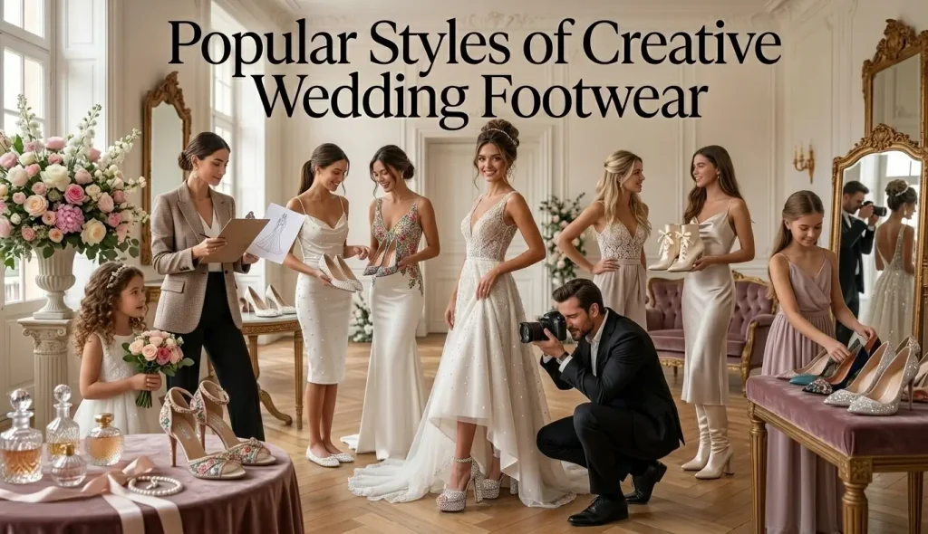 Popular Styles of Creative Wedding Footwear