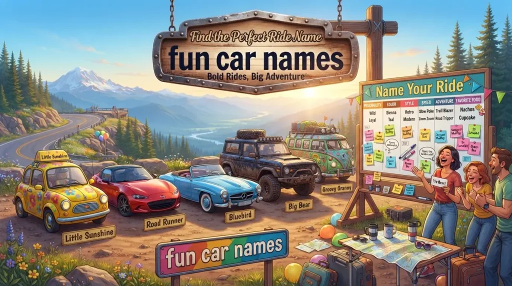Smart Tips for Choosing Your Car's Moniker