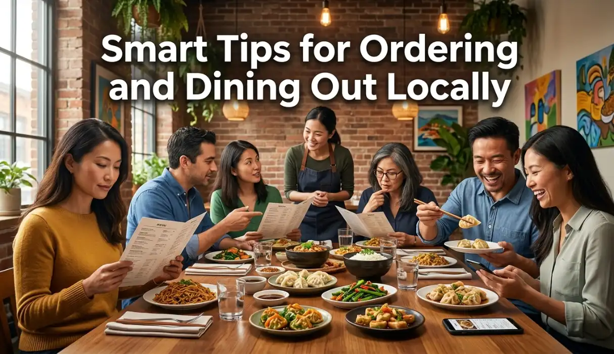 Smart Tips for Ordering and Dining Out Locally