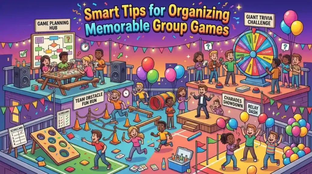 Smart Tips for Organizing Memorable Group Games