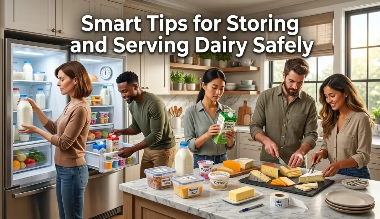 Smart Tips for Storing and Serving Dairy Safely