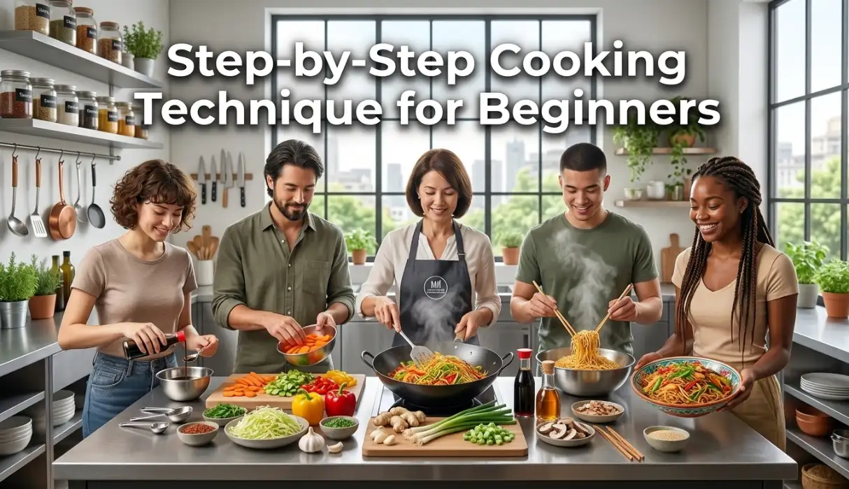 Step-by-Step Cooking Technique for Beginners