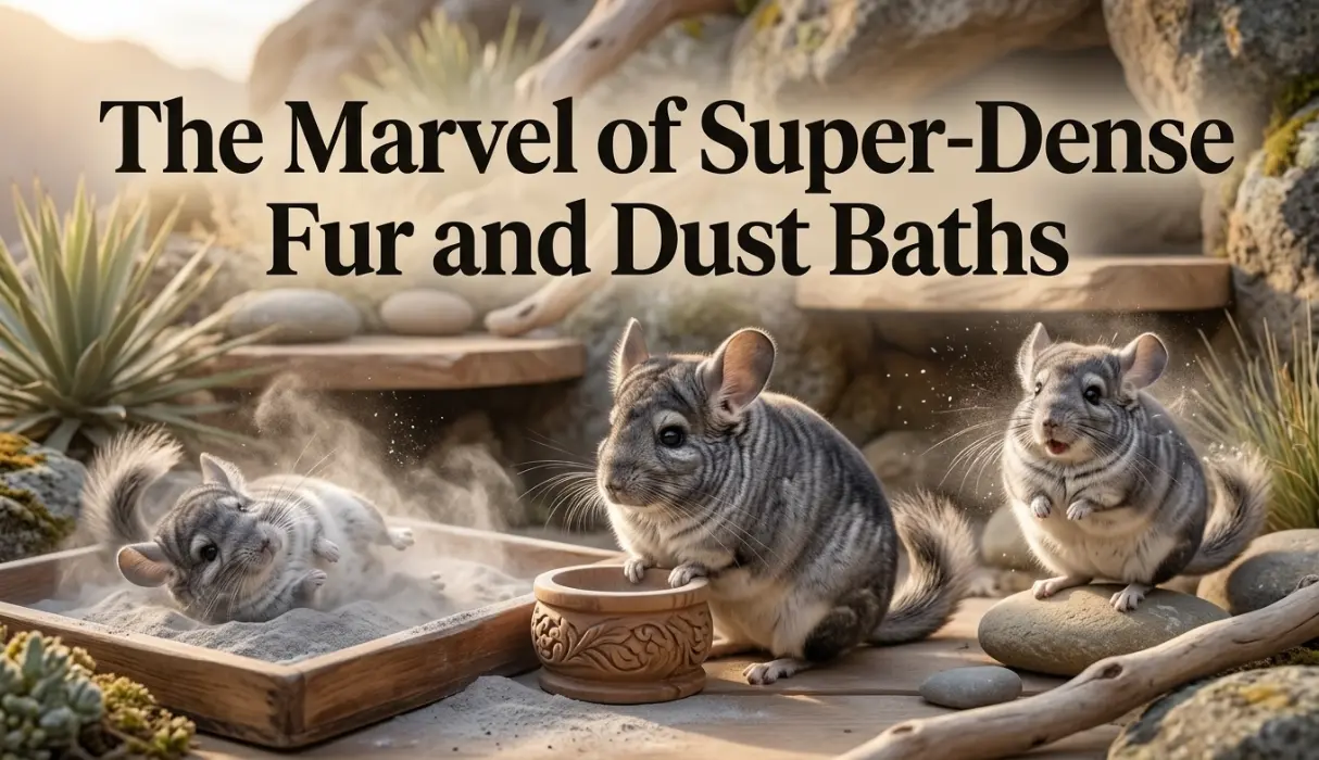 The Marvel of Super-Dense Fur and Dust Baths