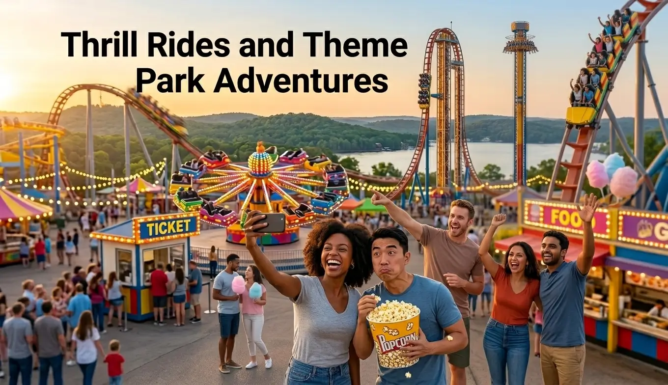 Thrill Rides and Theme Park Adventures