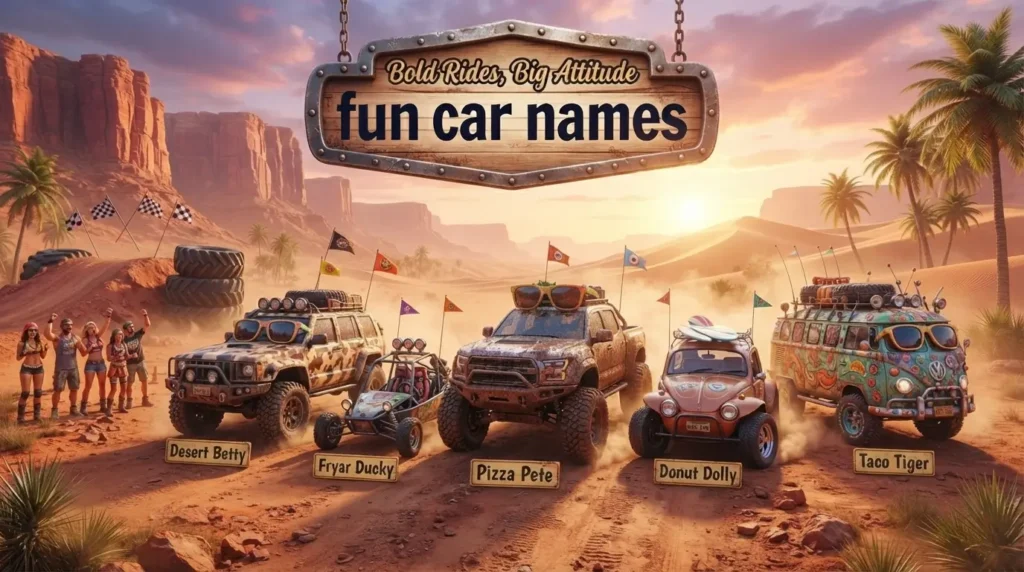Tough and Sassy Nicknames for Unique Rides