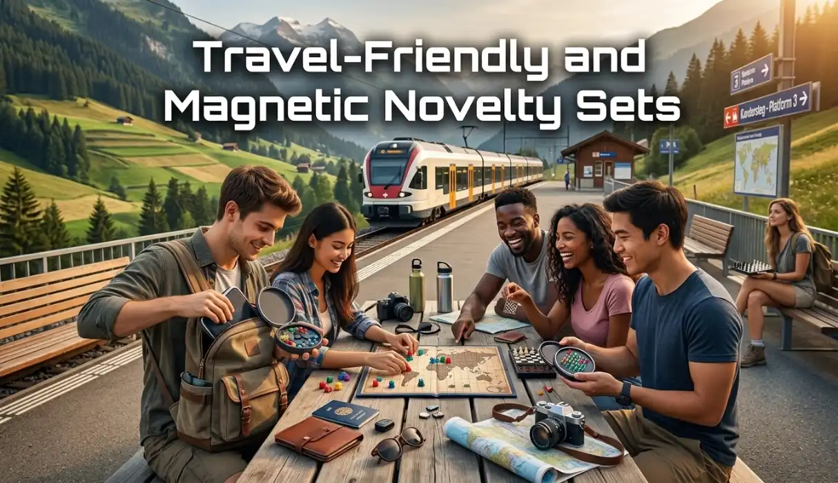 Travel-Friendly and Magnetic Novelty Sets