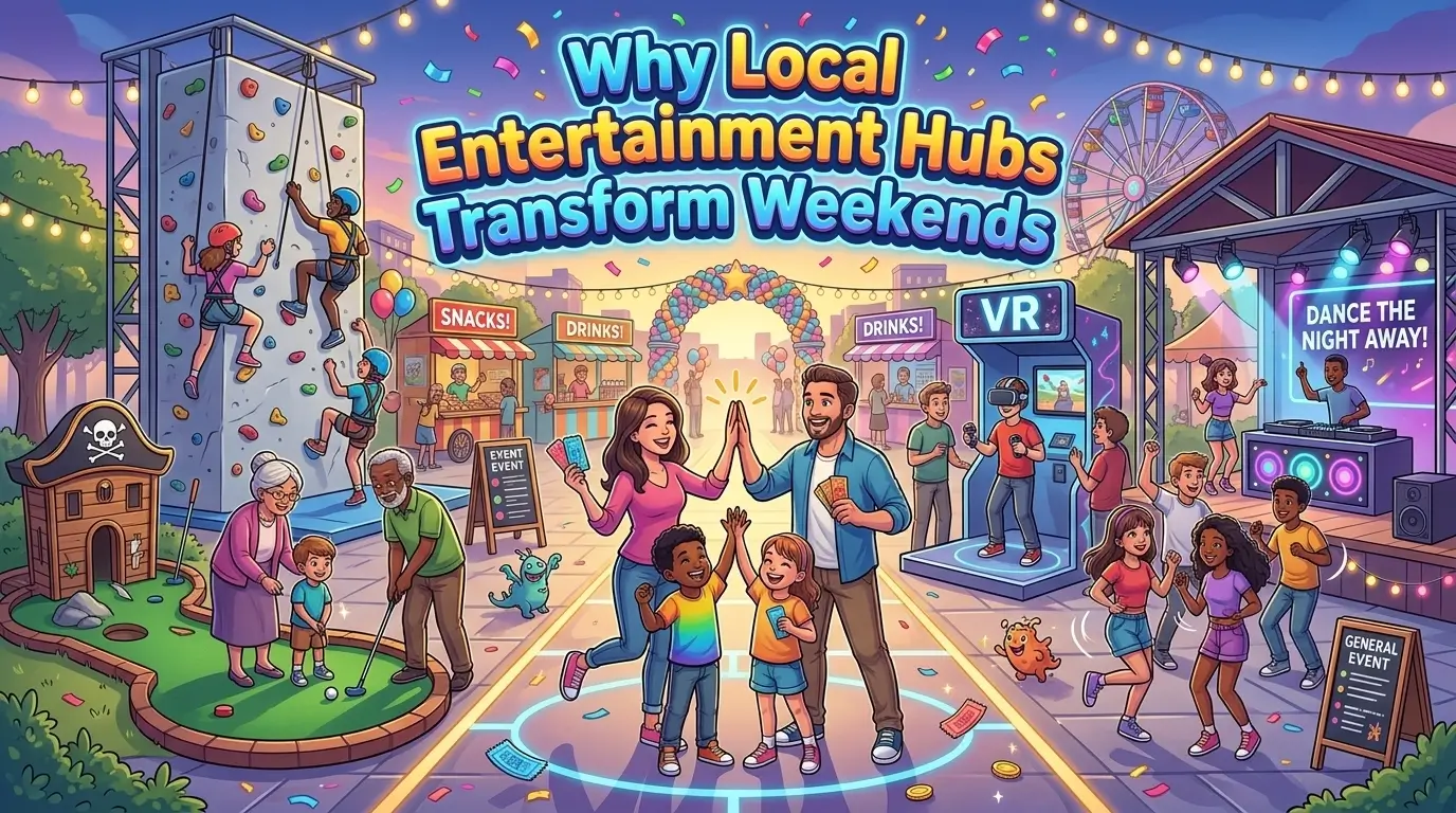 Why Local Entertainment Hubs Transform Weekends
