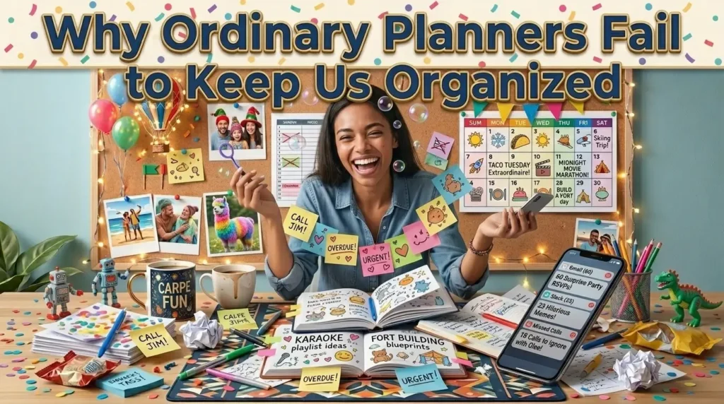 Why Ordinary Planners Fail to Keep Us Organized