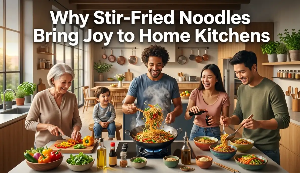 Why Stir-Fried Noodles Bring Joy to Home Kitchens