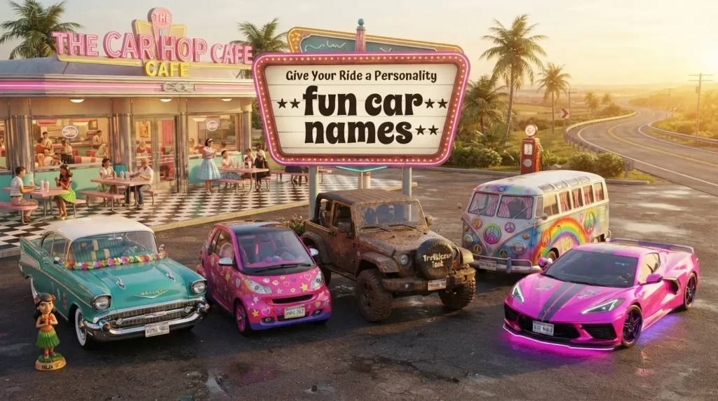 Why Vehicles Deserve Creative Monikers