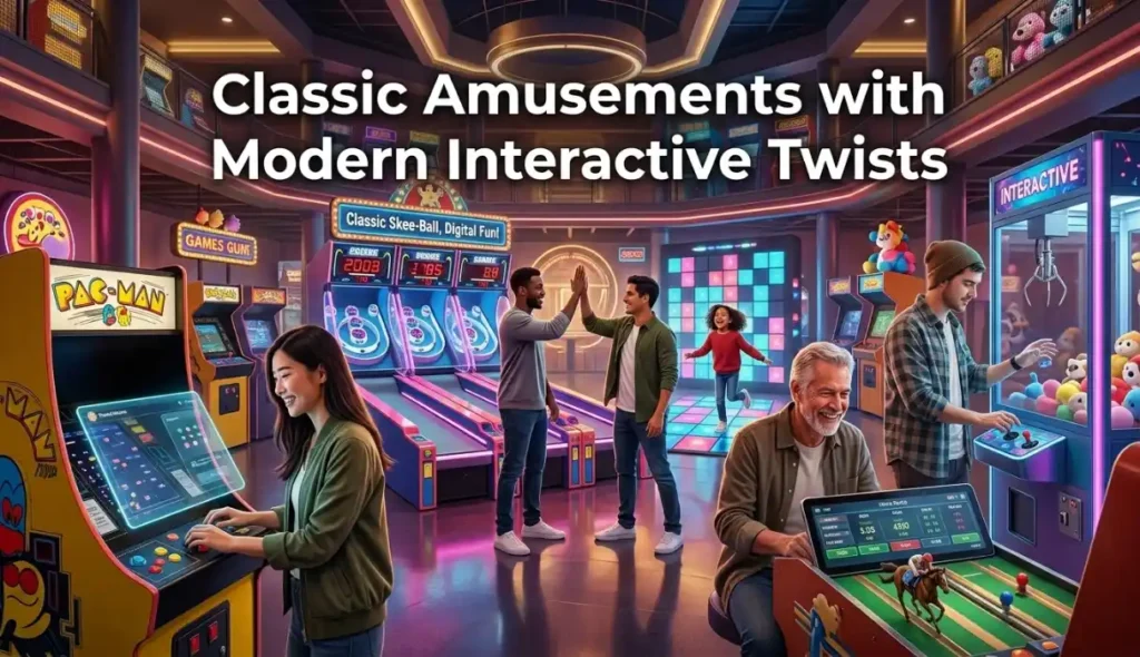 Classic Amusements with Modern Interactive Twists