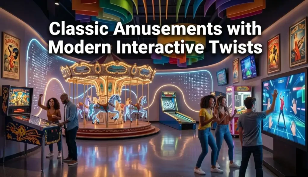 Classic Amusements with Modern Interactive Twists