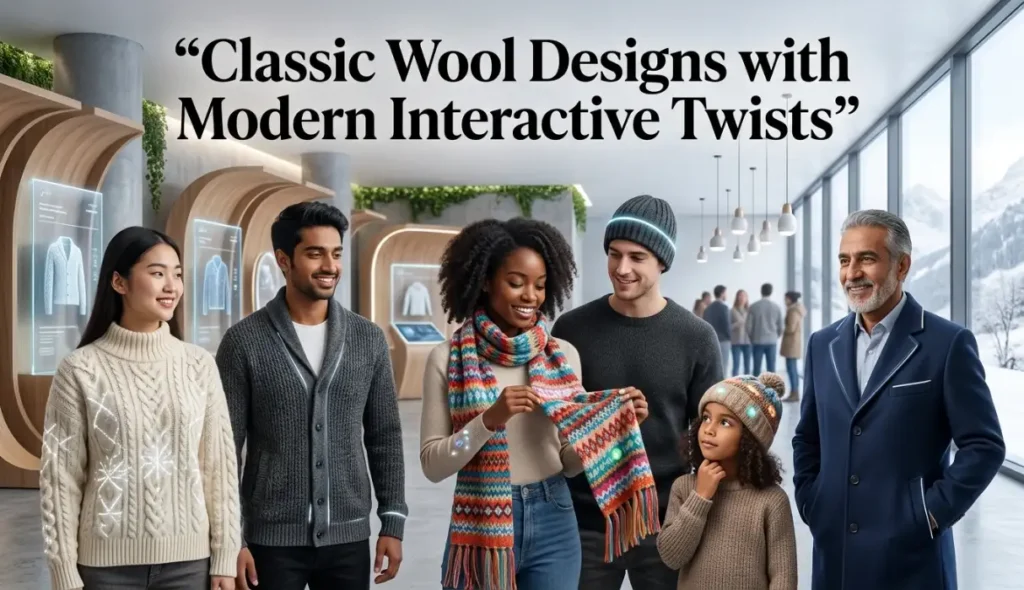 Classic Wool Designs with Modern Interactive Twists