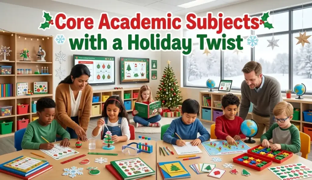 Core Academic Subjects with a Holiday Twist
