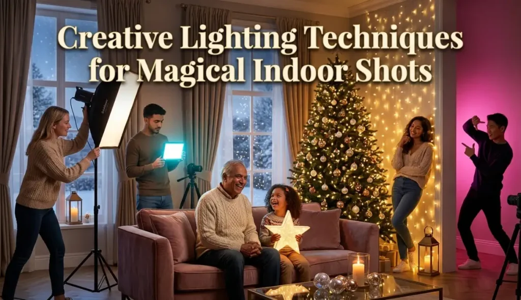 Creative Lighting Techniques for Magical Indoor Shots