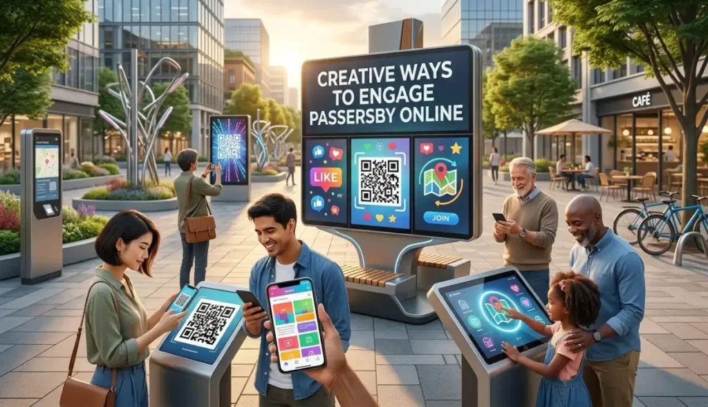 Creative Ways to Engage Passersby Online