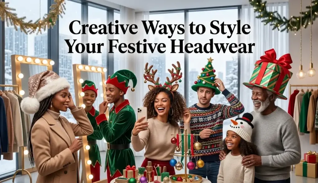 Creative Ways to Style Your Festive Headwear