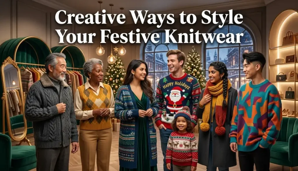 Creative Ways to Style Your Festive Knitwear