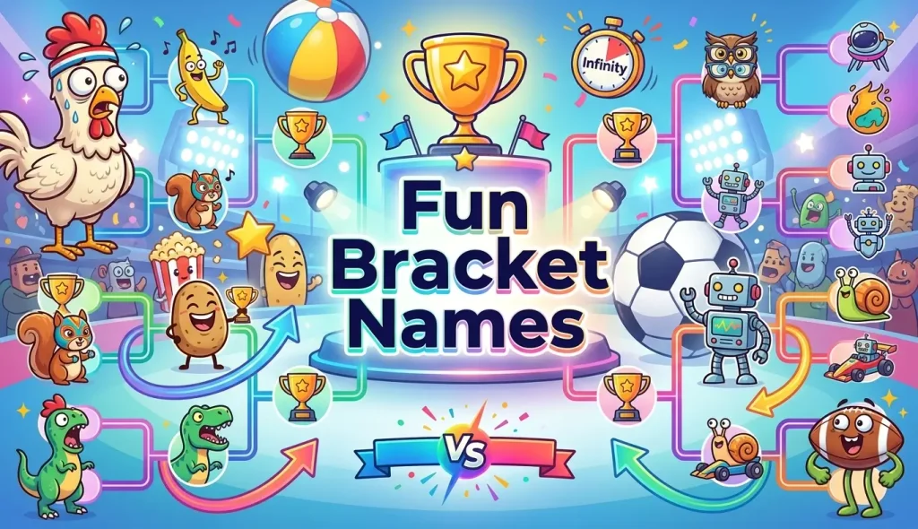 fun bracket names