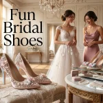 fun bridal shoes