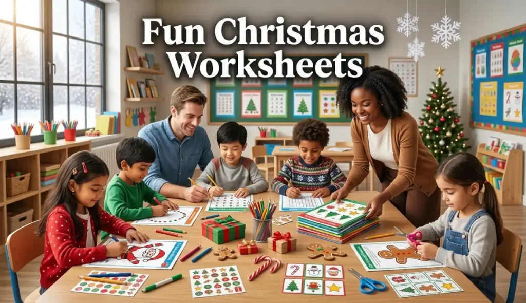 fun christmas worksheets