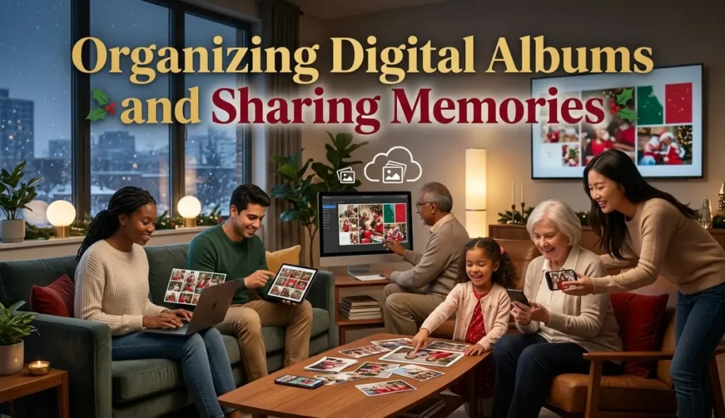 Organizing Digital Albums and Sharing Memories
