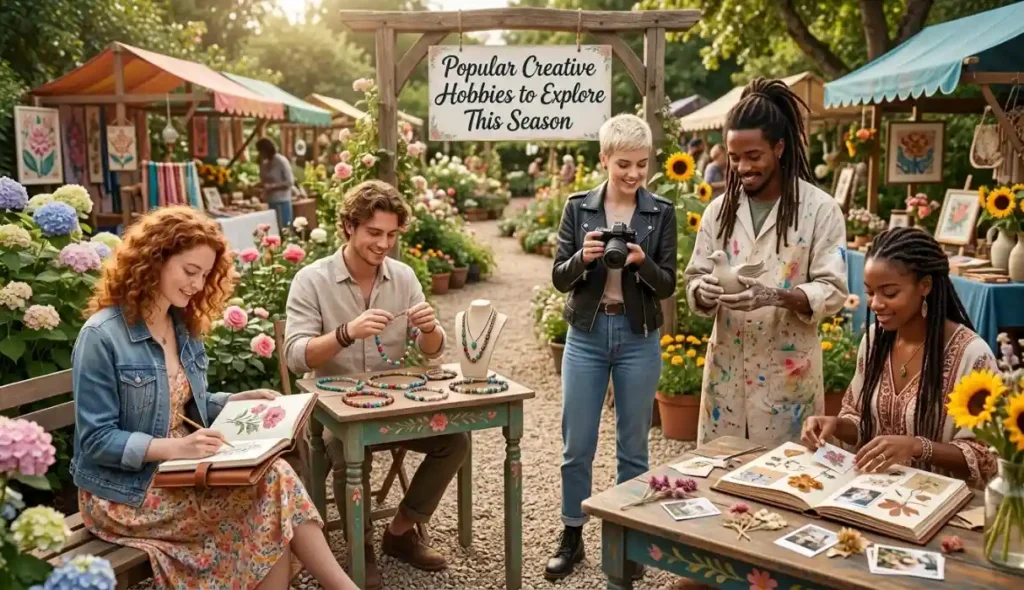 Popular Creative Hobbies to Explore This Season
