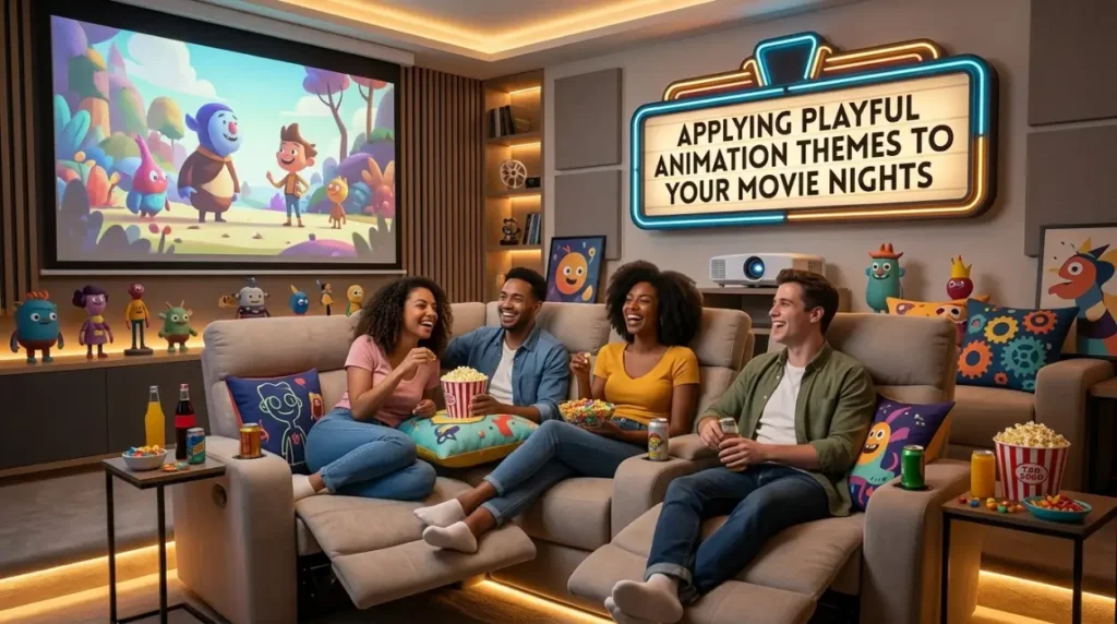 Applying Playful Animation Themes to Your Movie Nights