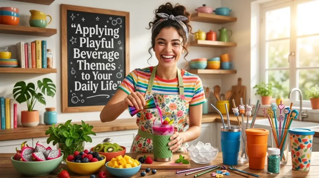 Applying Playful Beverage Themes to Your Daily Life