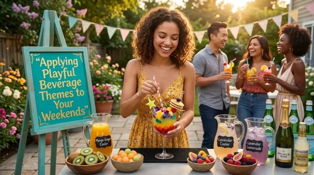 Applying Playful Beverage Themes to Your Weekends
