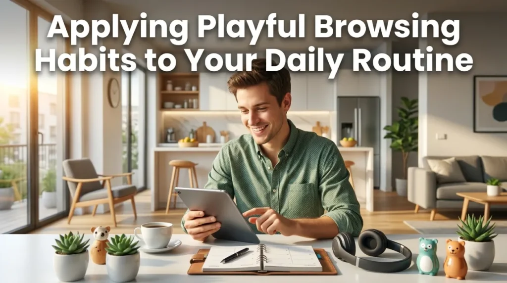 Applying Playful Browsing Habits to Your Daily Routine