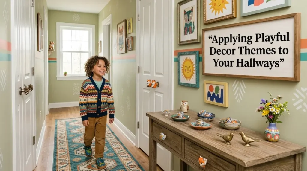 Applying Playful Decor Themes to Your Hallways