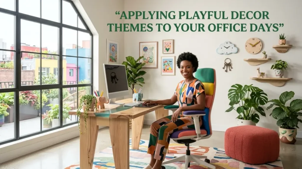 Applying Playful Decor Themes to Your Office Days