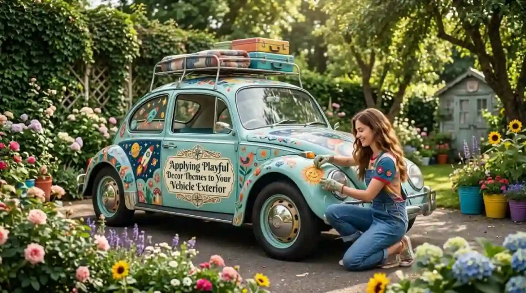 Applying Playful Decor Themes to Your Vehicle Exterior