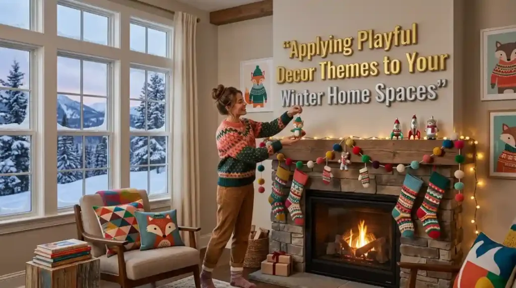 Applying Playful Decor Themes to Your Winter Home Spaces