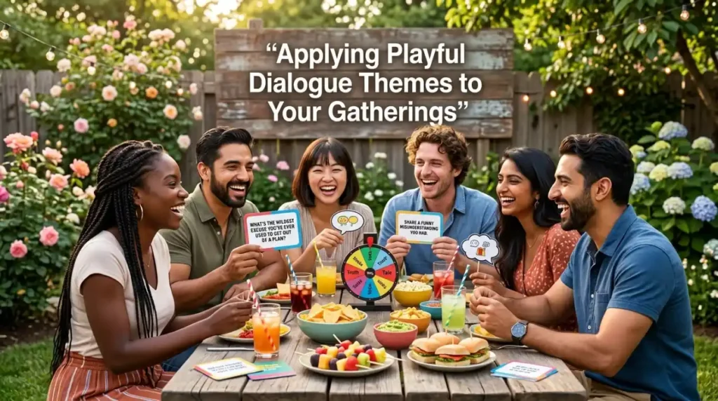 Applying Playful Dialogue Themes to Your Gatherings